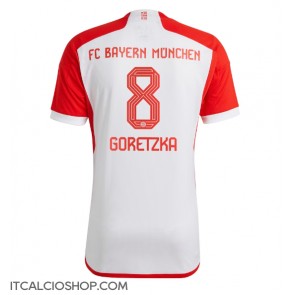 Bayern Munich Leon Goretzka #8 Prima Maglia 2023-24 Manica Corta
